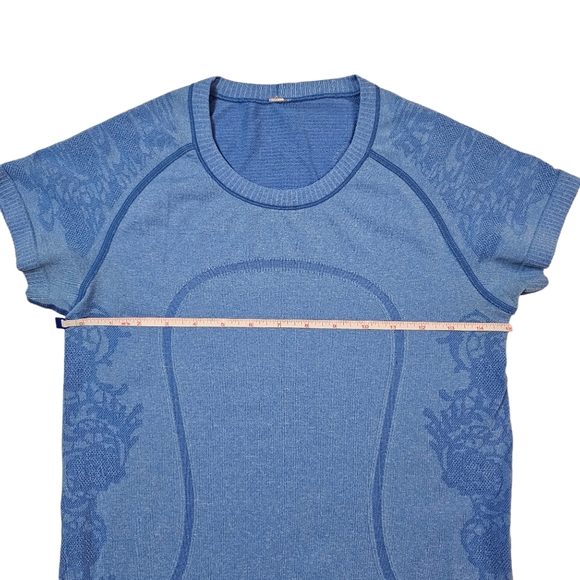 Lululemon Run: Swiftly Tech Short Sleeve *LaceBeaming Blue - Picture 12 of 14